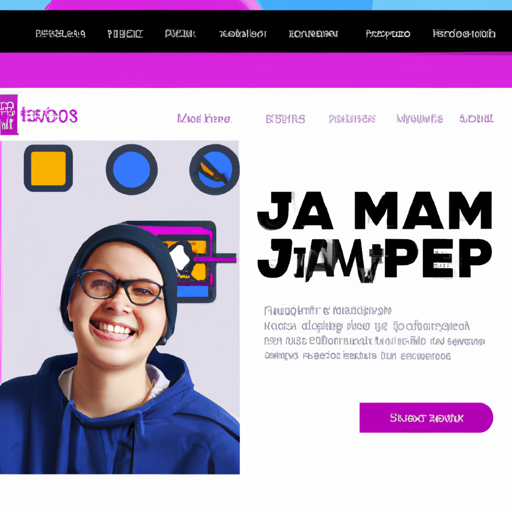 Community jam poster with badges